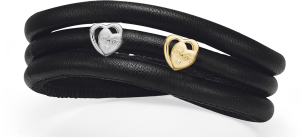 Guldsmeden---Læderarmbånd-med-charms
